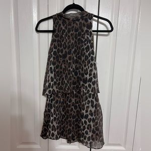 Do+Be Leopard Print Romper
